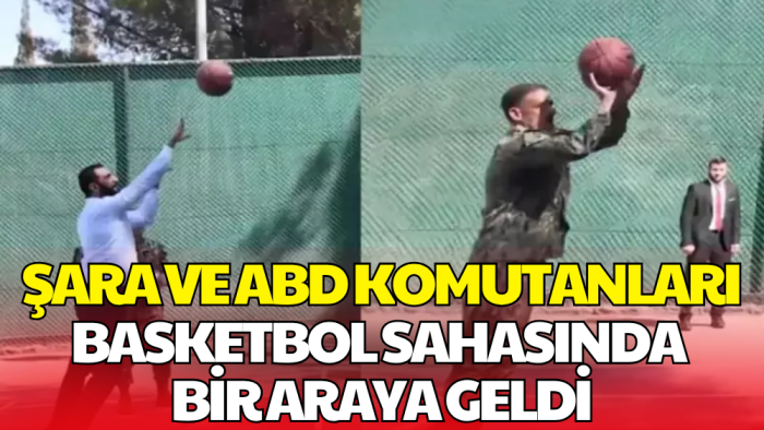 Dünya Bu Kareleri Konuşuyor: Şara, ABD’li Komutanlarla Sahada